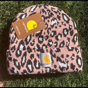 ‼️LAST ONE‼️ Carhartt Pink Leopard Beanie Hat